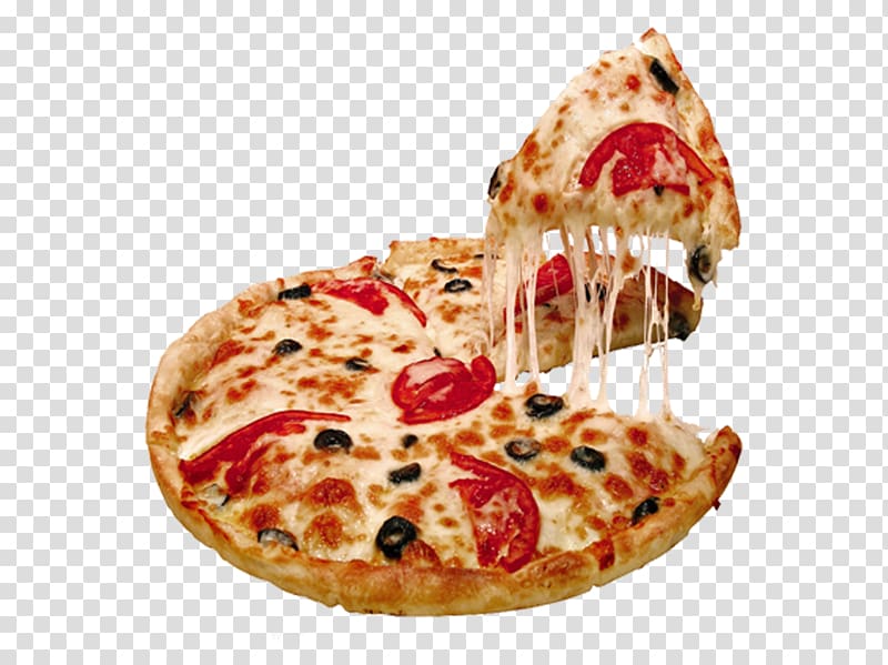 italian clipart pizza cut