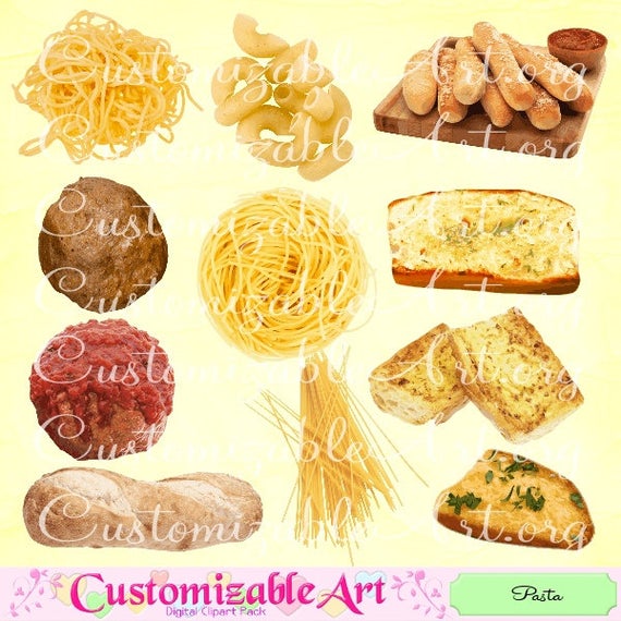 Pasta clipart bread. Italian food spaghetti elbow