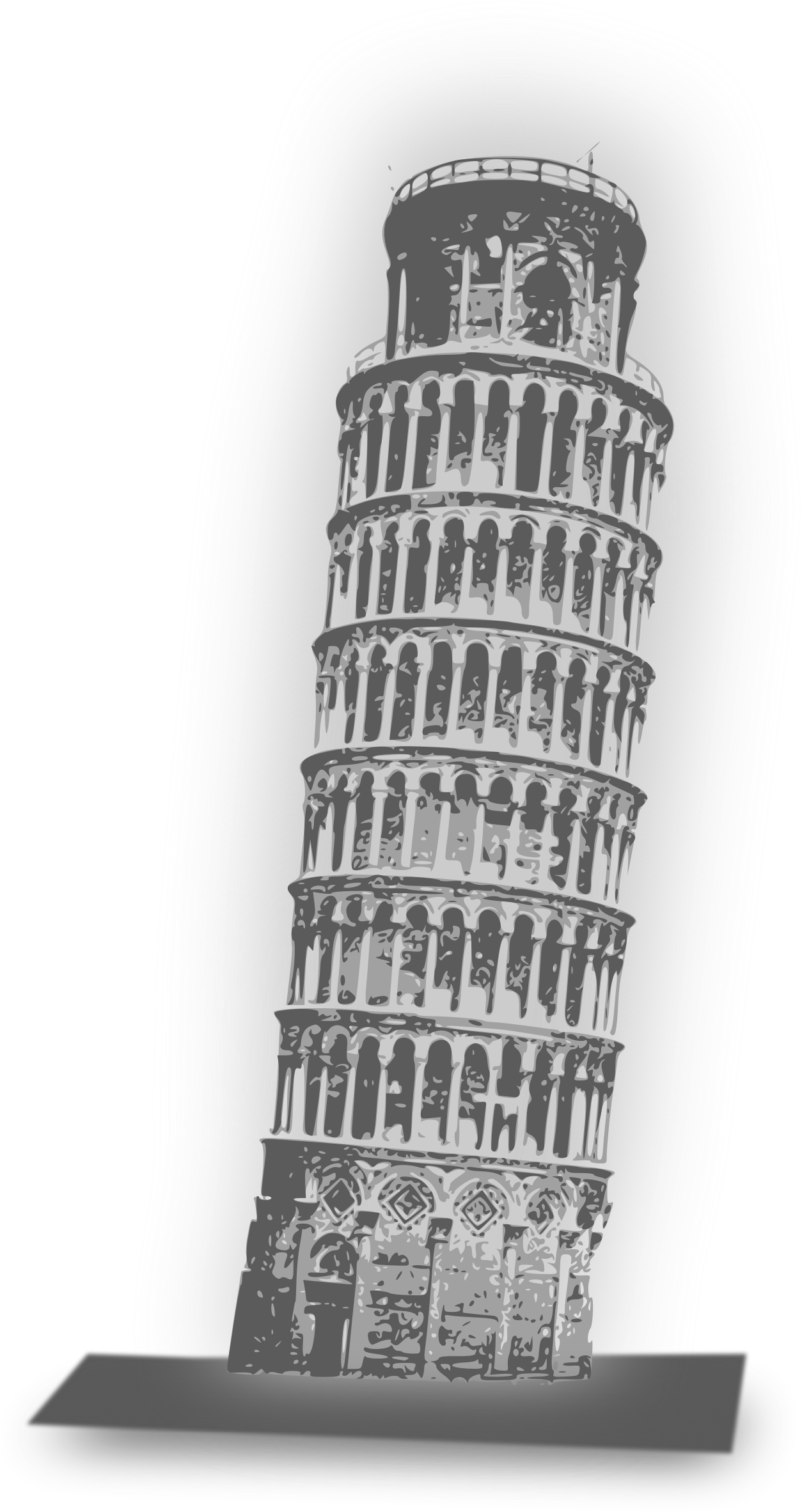 Tower clipart pisa clipart. Leaning of big image