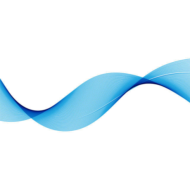 Blue shapes ripple mesh. Italian clipart wavy