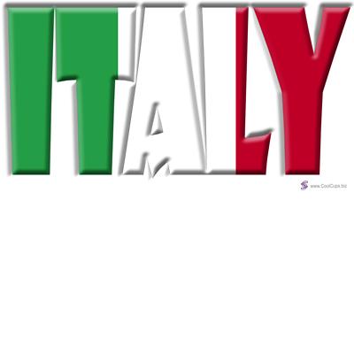 italy clipart word