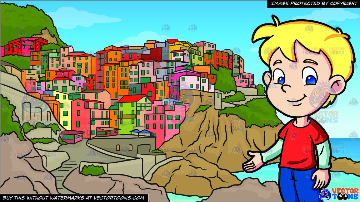 A male kindergarten student. Italy clipart cool