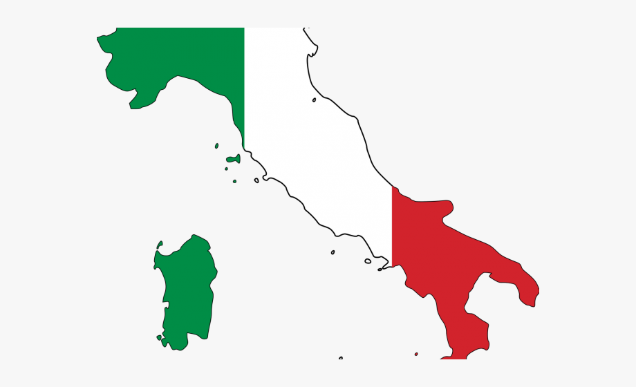 italy clipart map