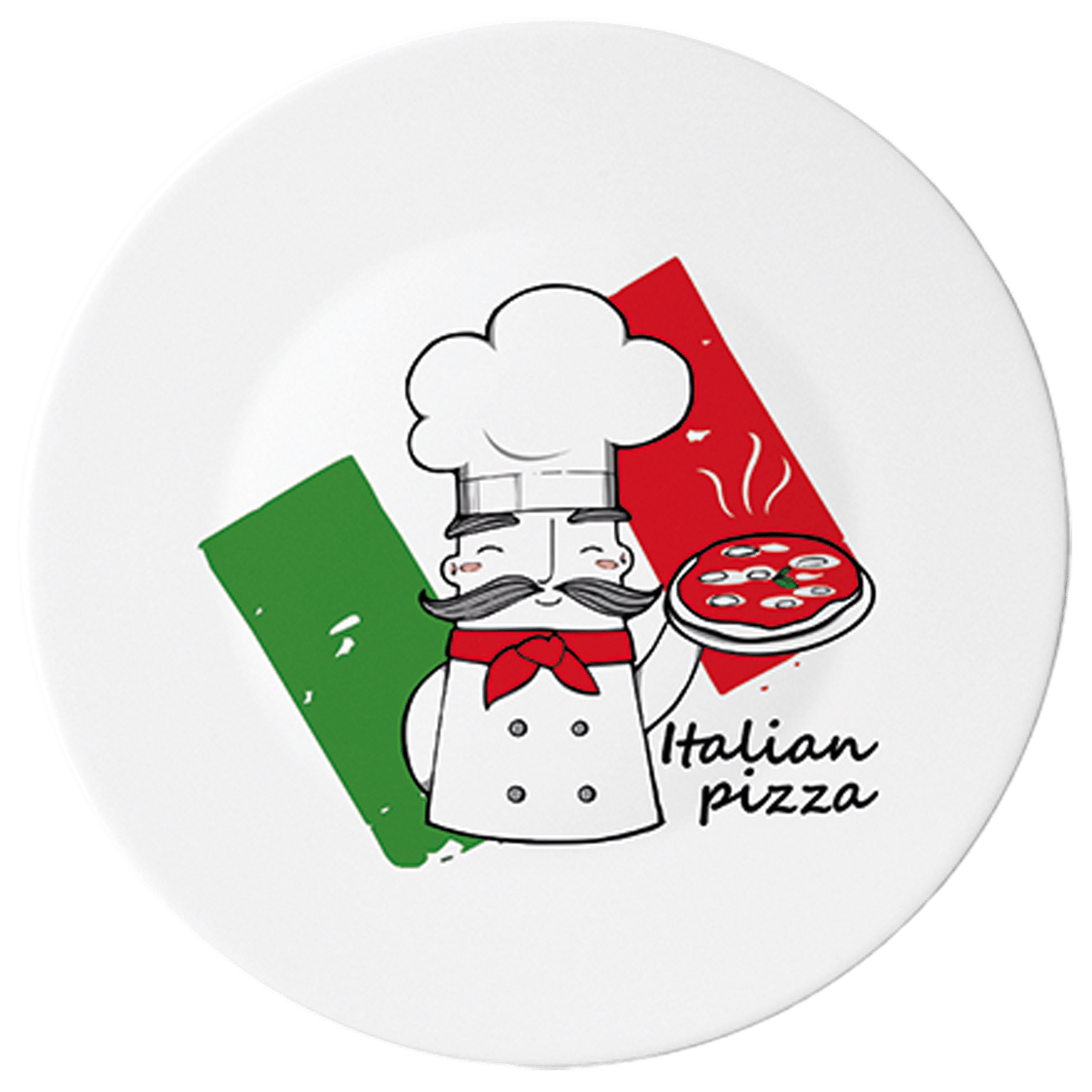 italy clipart plate food