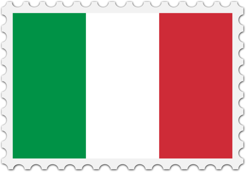 italy clipart stamp