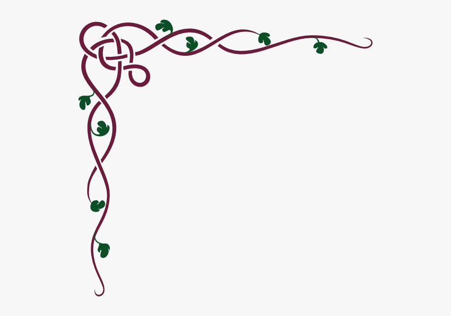 ivy clipart scroll