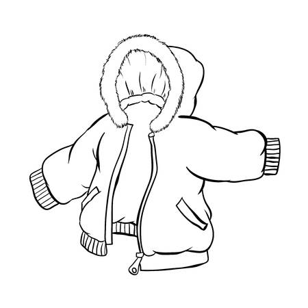 Jacket clipart black and white, Jacket black and white Transparent FREE ...