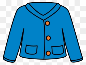 jacket clipart blue jacket