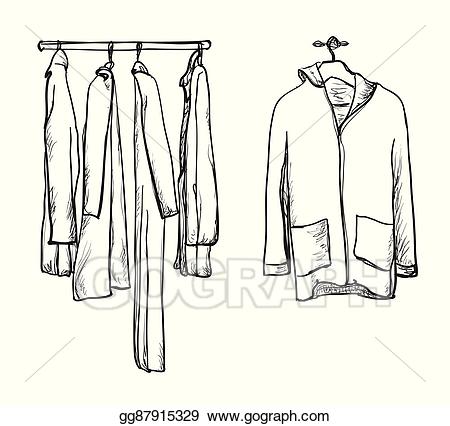jacket clipart drawn