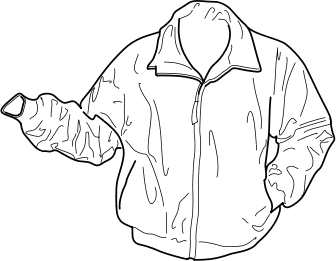 jacket clipart jacket outline