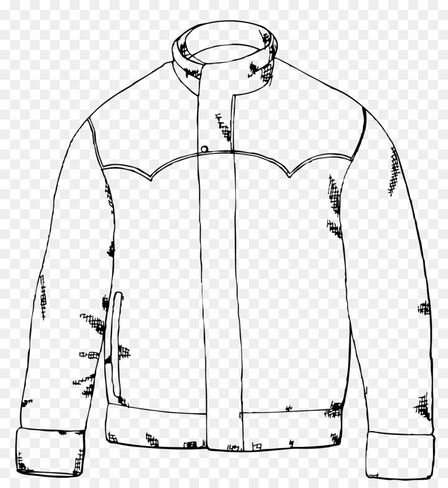 jacket clipart line drawing