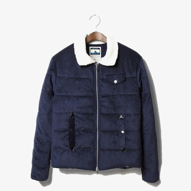 Men s warm short. Jacket clipart man coat