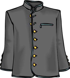 jacket clipart stylish