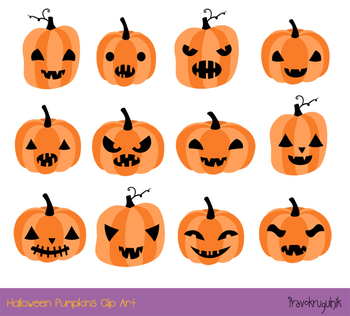 jackolantern clipart carved pumpkin