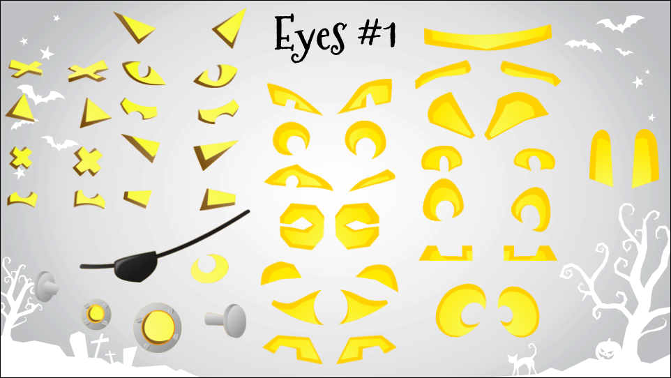 Jackolantern clipart items. Control alt achieve build