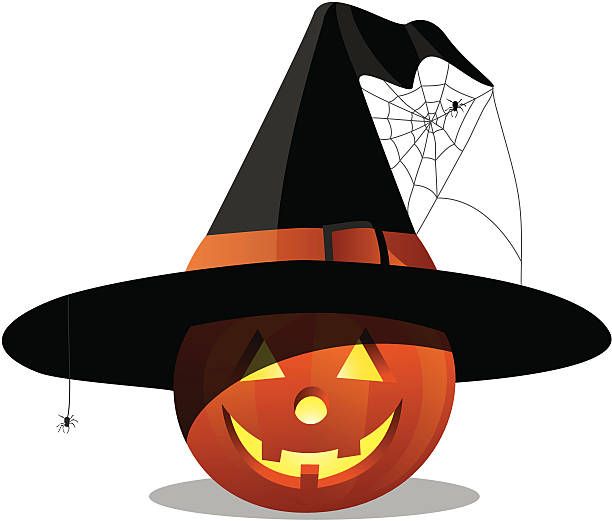 Jack o lantern in. Jackolantern clipart witch