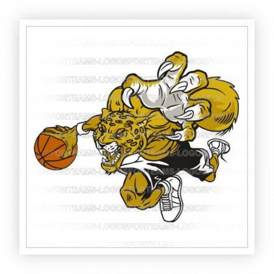jaguar clipart basketball