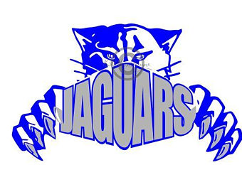 jaguar clipart blue