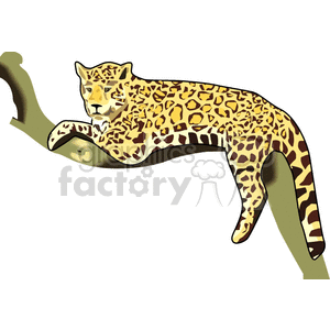 jaguar clipart branch