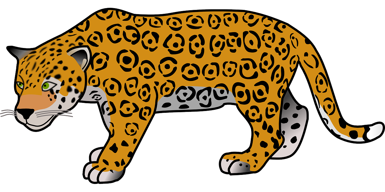 jaguar clipart cute
