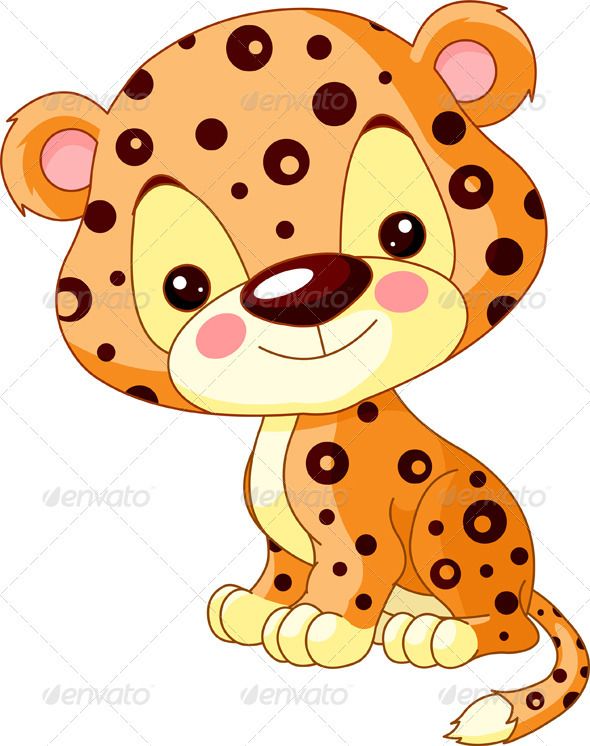 Jaguar clipart cute stuffed animal. Fun zoo fonts logos