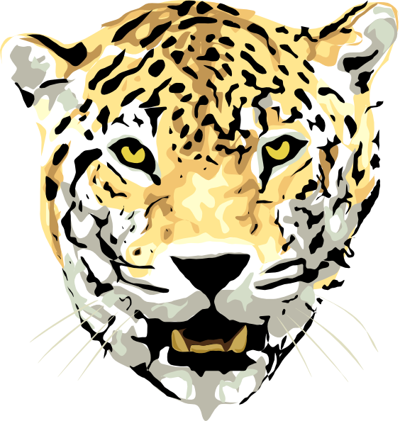 jaguar clipart leopard