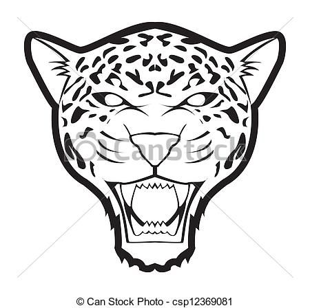 jaguar clipart sketch