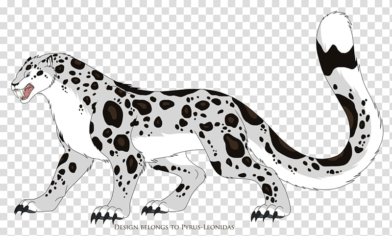 jaguar clipart snow leopard