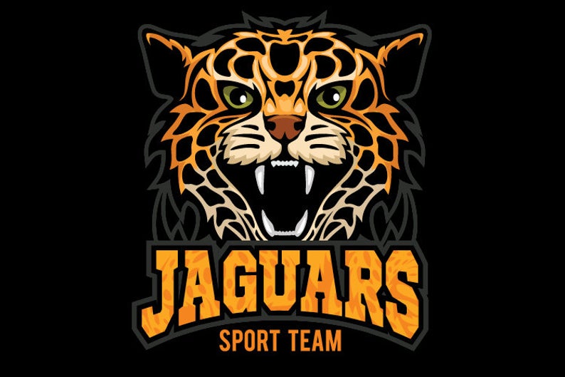 Jaguars mascot sports team. Jaguar clipart sport