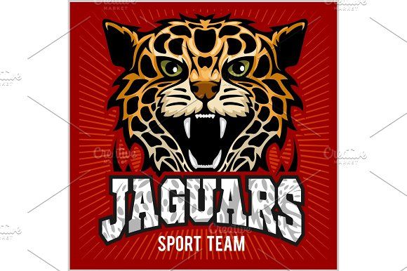 Jaguar clipart sport. Team wild cat panther