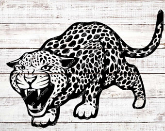 jaguar clipart svg