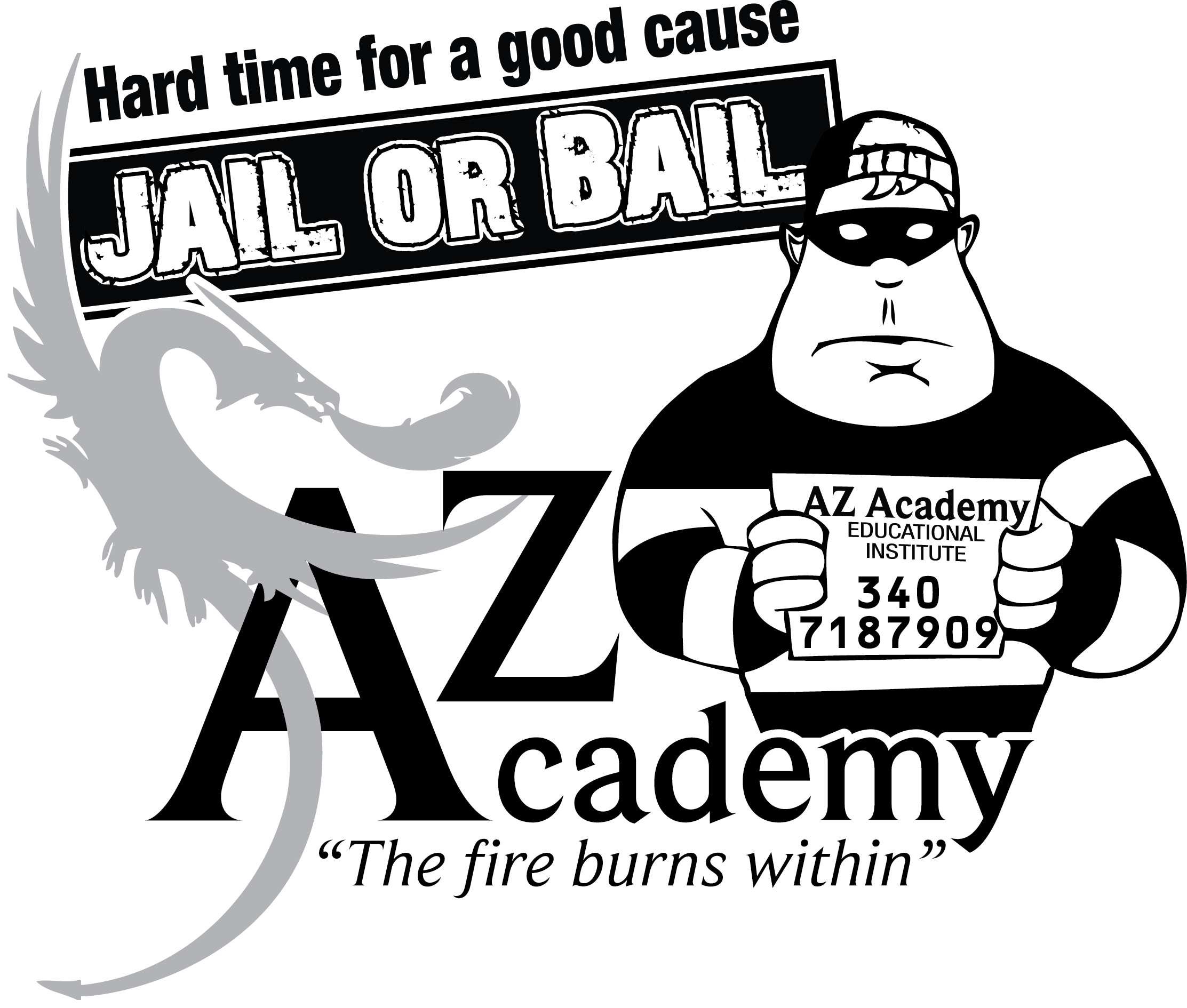 Jail clipart booth. Bail logo 