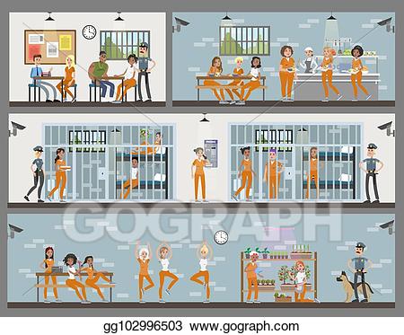 jail clipart female prisoner