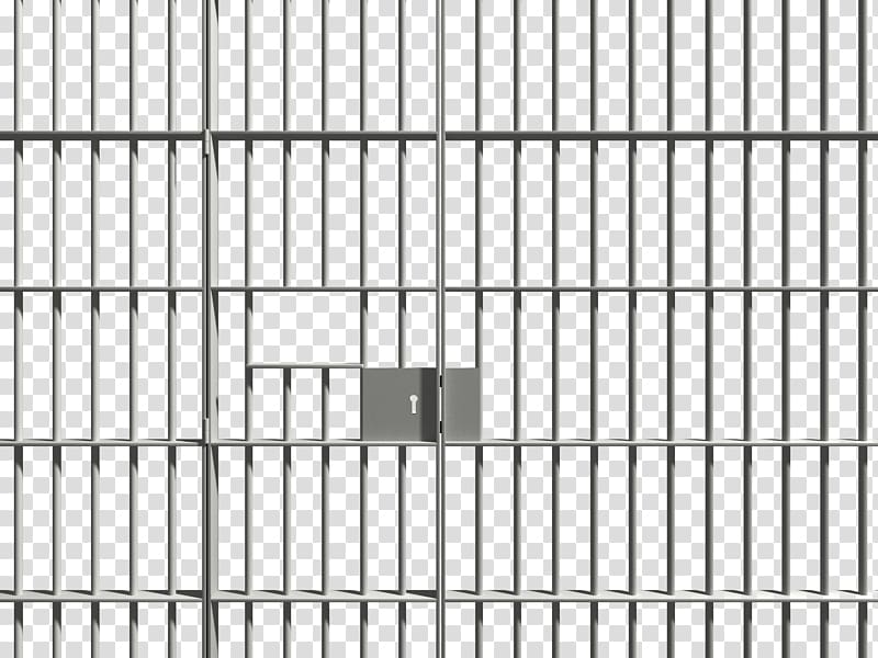 Jail clipart gate. Gray metal graphic prison