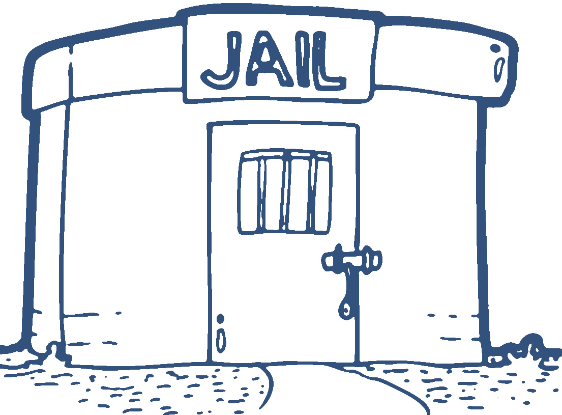 jail clipart jail house