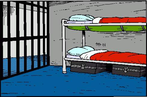 jail clipart jail room