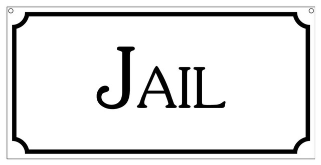 jail clipart jail sign