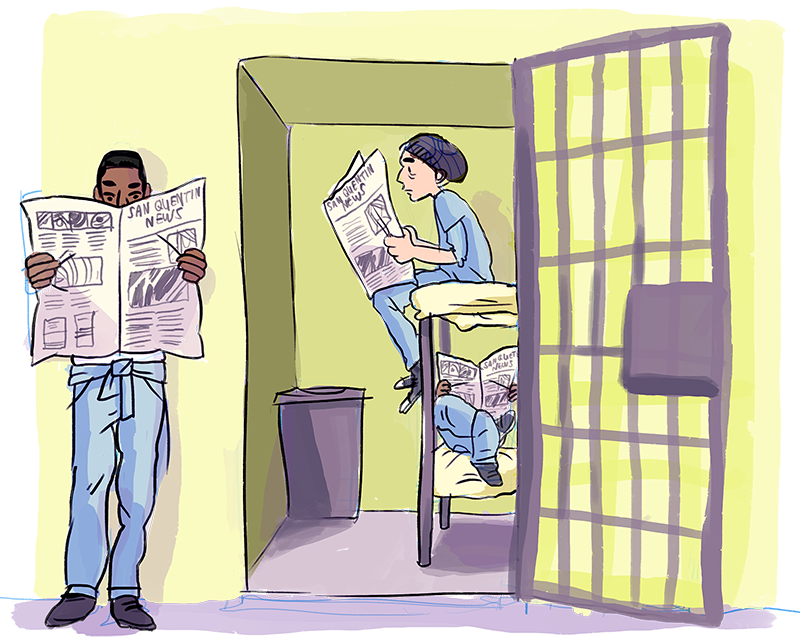 Jail clipart locked up. The pioneer journalism behind