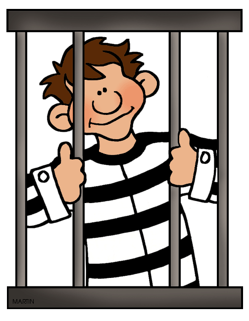 Handcuff clipart jail. Prison clip art free