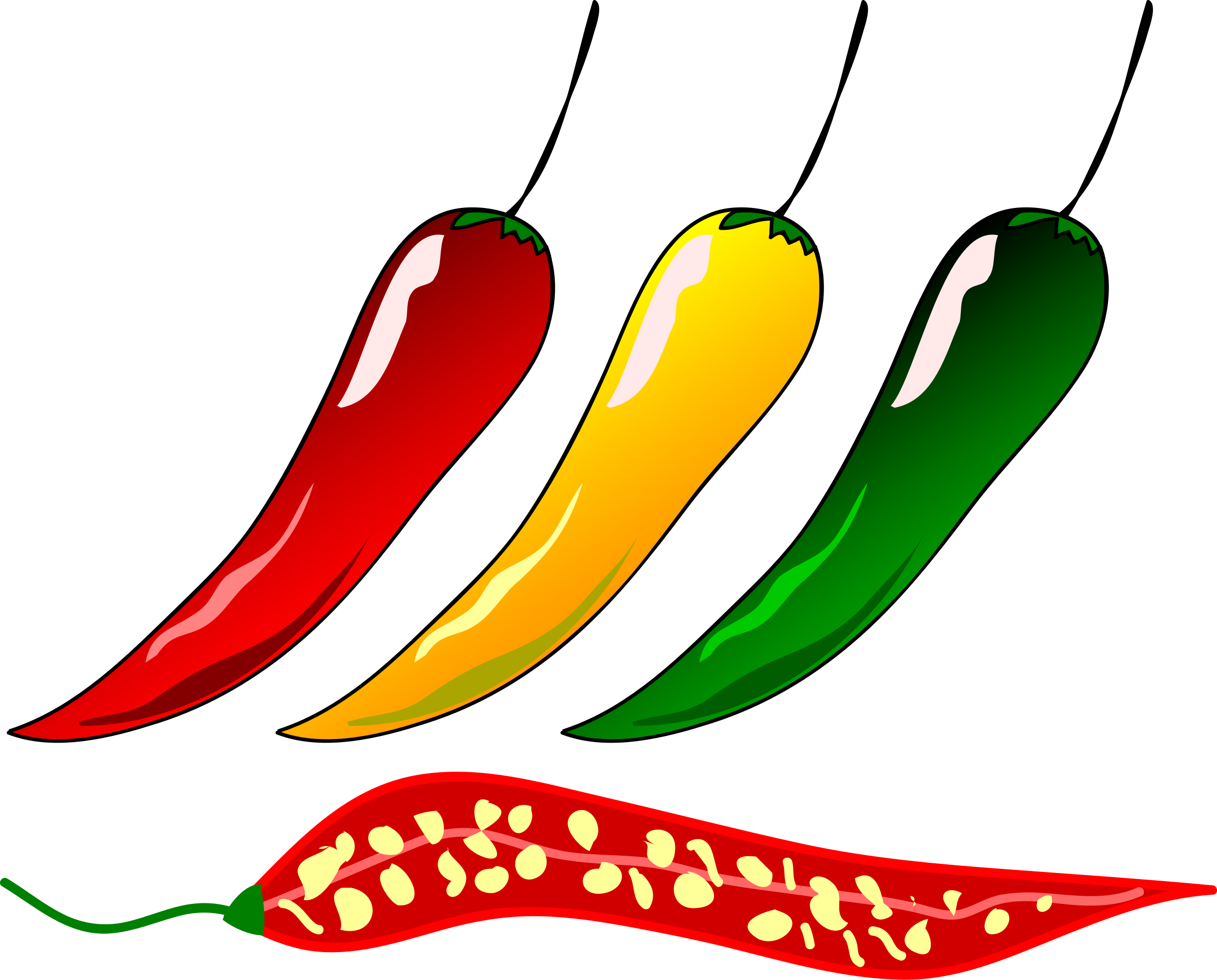 Peppers clipart mild chili, Peppers mild chili Transparent FREE for