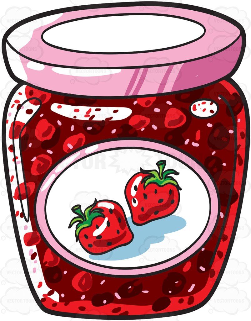 jar clipart fruit jam