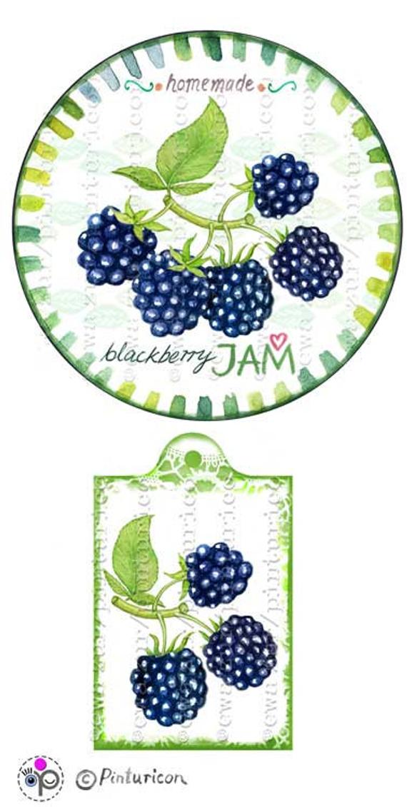 jam clipart blackberry jam
