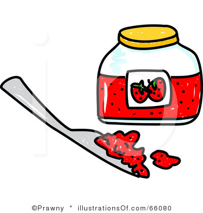 jelly clipart strawberry jelly