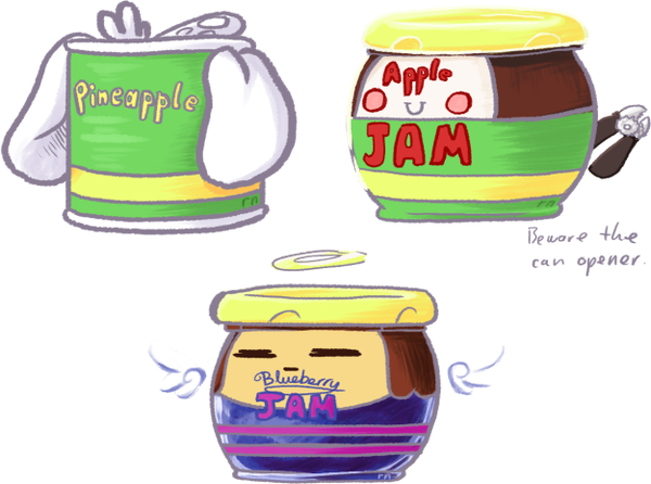 jam clipart container