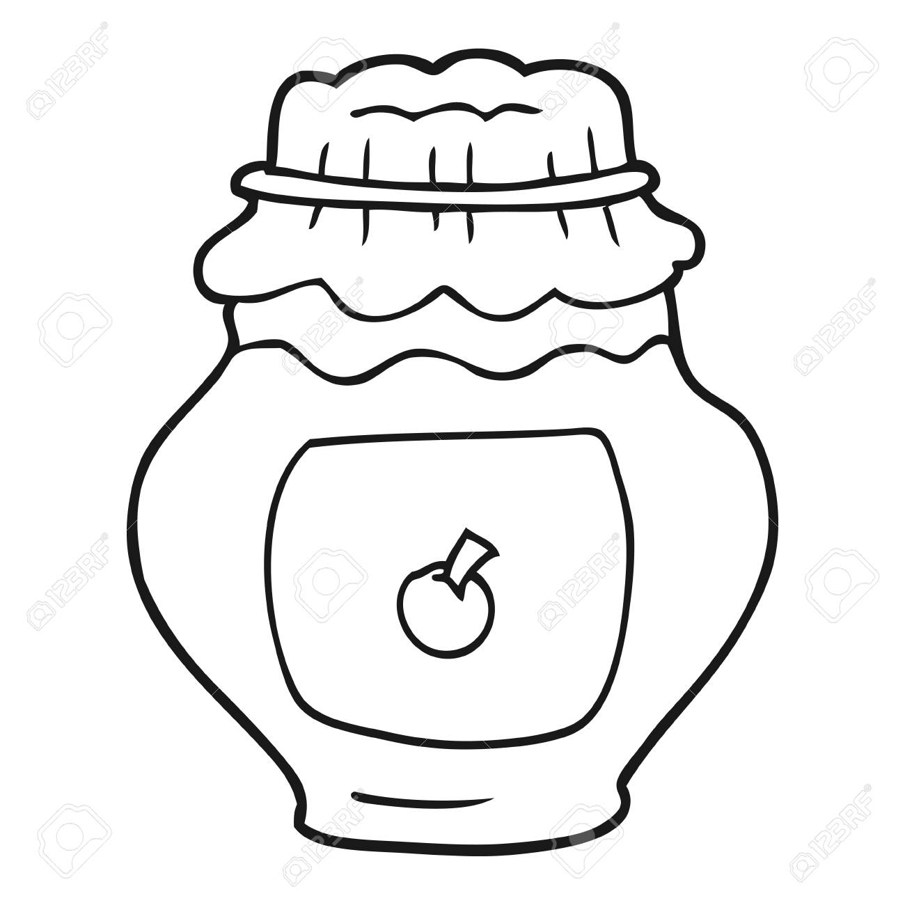 jam clipart drawing