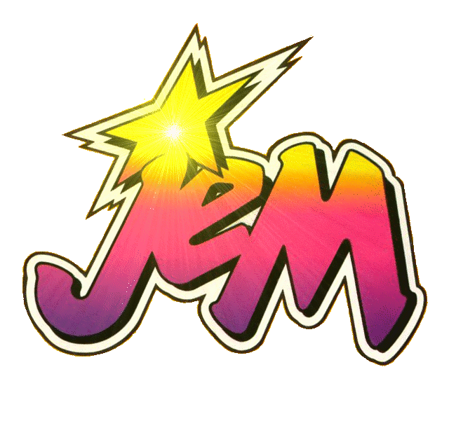Jam clipart jem. And the holograms sticker
