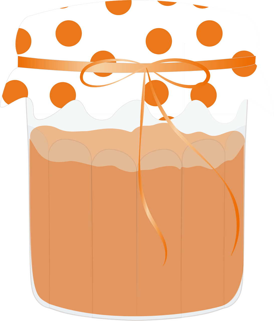 jam clipart peach jam