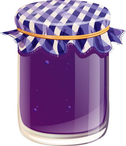 jelly clipart purple