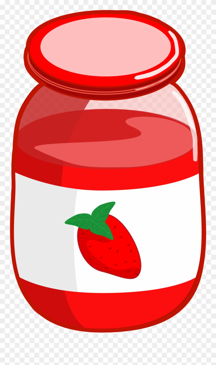 Jam clipart red jam. Clip art free download