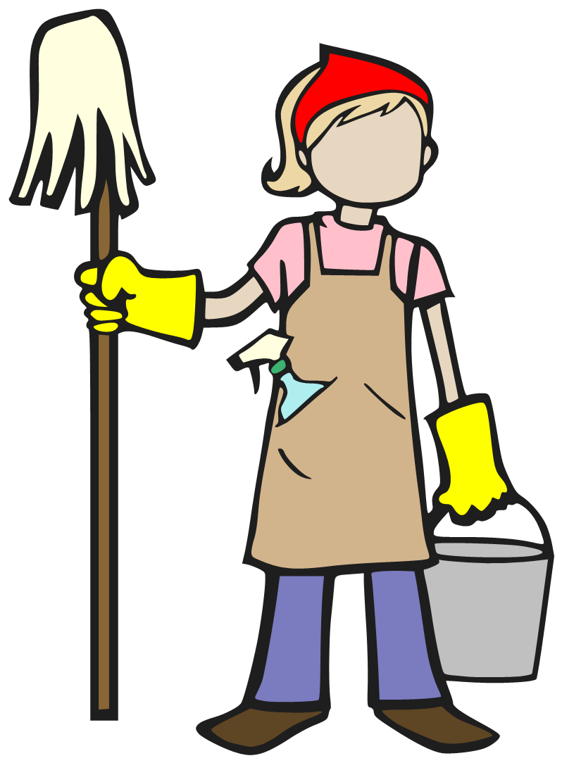 janitor clipart cleaner